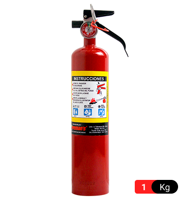 Extintor de incendios Polvo químico seco de seguridad Coche de emergencia  portátil para casa 1.1 libras
